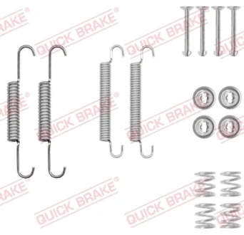Комплект пружинок колодок ручника Kia Sportage III/Hyundai ix35/Fiat Freemont 10- QUICK BRAKE 105-0020