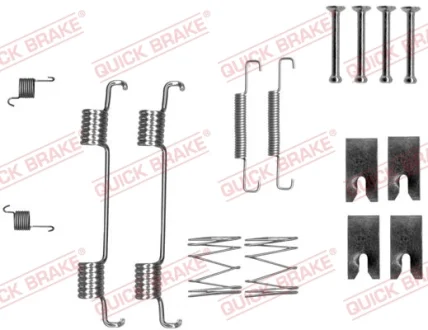 Комплект пружинок колодок ручника Land Rover Discovery III/IV/Range Rover Sport I-II 04- QUICK BRAKE 105-0023