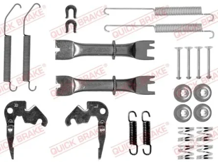Комплект пружинок колодок ручника Citroen C-Zero/Nissan NV200/NV300 10- (повний) QUICK BRAKE 105-0033S