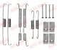 Комплект пружинок колодок ручника Skoda Fabia I-III/VW Caddy II/Golf III/Passat B3/B4 86- QUICK BRAKE 105-0035 (фото 1)