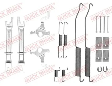 Комплект пружинок колодок ручника Nissan NP300 Navara 05- QUICK BRAKE 105-0036S