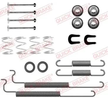 Комплект пружинок колодок ручника Chevrolet Cruze 09- QUICK BRAKE 105-0055