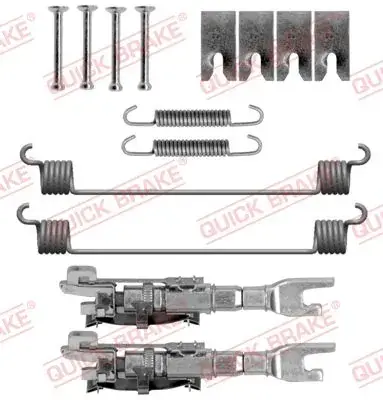 Комплект пружинок колодок ручника Audi Q4 21- (к-кт) QUICK BRAKE 105-0056S (фото 1)