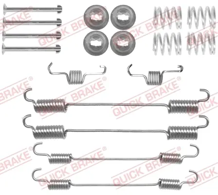 Комплект пружинок колодок ручника Renault Captur II 20- QUICK BRAKE 105-0057 (фото 1)