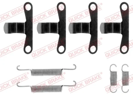 Комплект пружинок колодок ручника Volvo 240/260/740/760/780/940/960 74-98 QUICK BRAKE 105-0594