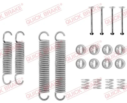 Комплект пружинок колодок ручника Lada 1200-1600/Niva 73-12 QUICK BRAKE 105-0601