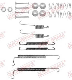 Комплект пружинок колодок ручника Opel Corsa A/Kadett D 1.0-1.5TD 79-93 (Delco) QUICK BRAKE 105-0628