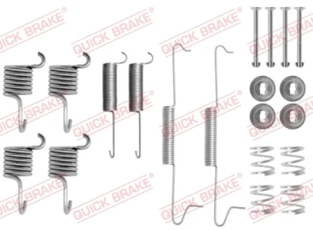 Комплект пружинок колодок ручника VW LT 28-35 -96 QUICK BRAKE 105-0649