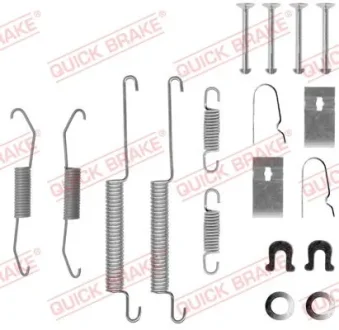 Комплект пружинок колодок ручника Honda Civic V/VI/HR-V 85- QUICK BRAKE 105-0679