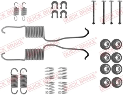 Комплект пружинок колодок ручника Toyota Rav4 96-05 QUICK BRAKE 105-0684