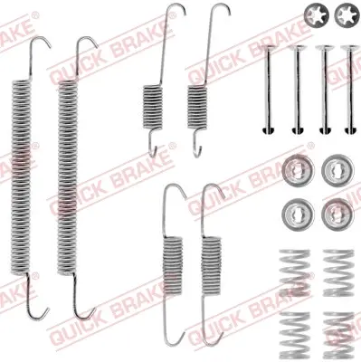 Комплект пружинок колодок ручника BMW 3(E36)/5(E39) 91-03 QUICK BRAKE 105-0707 (фото 1)