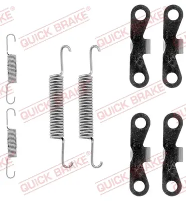 Комплект пружинок колодок ручника Renault Laguna I/Volvo C70/S70/V70 91-05 QUICK BRAKE 105-0720 (фото 1)