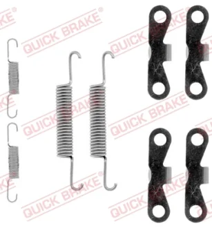 Комплект пружинок колодок ручника Renault Laguna I/Volvo C70/S70/V70 91-05 QUICK BRAKE 105-0720
