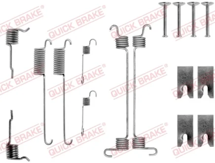Комплект пружинок колодок ручника Ford Escort/Mondeo I 1.3-2.0 90-00 (TRW) QUICK BRAKE 105-0731