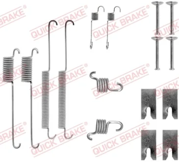 Комплект пружинок колодок ручника Ford Mondeo I/II 93-00 QUICK BRAKE 105-0732