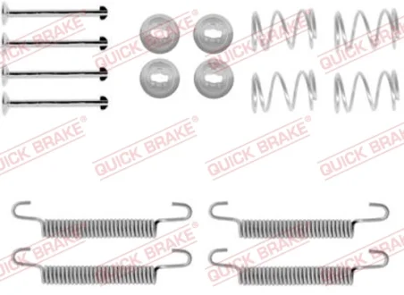 Комплект пружинок колодок ручника Opel Omega B/Vectra A 89- (Ate) QUICK BRAKE 105-0791