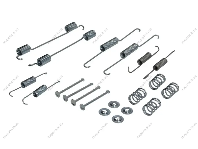 Комплект пружинок колодок ручника Hyundai Tucson/Santa Fe/Kia Carninal 99-10 QUICK BRAKE 105-0817 (фото 1)