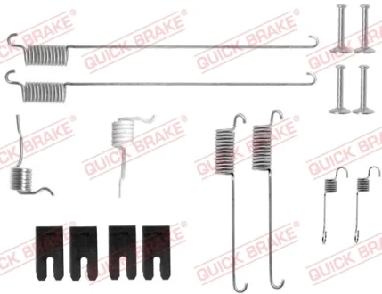 Комплект пружинок колодок ручника Land Rover Freelander 98-06 QUICK BRAKE 105-0829