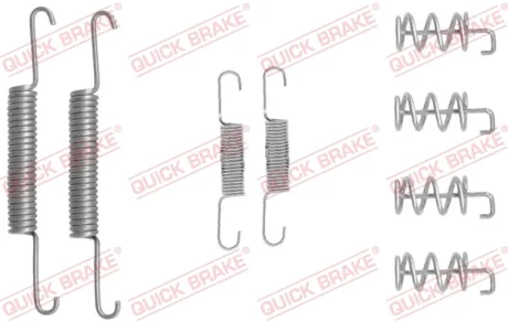 Комплект пружинок колодок ручника Volvo C70/S80/XC90/S60 01-14 QUICK BRAKE 105-0832