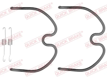 Комплект пружинок колодок ручника Opel Agila/Subaru Justy/Suzuki Ignis 00- QUICK BRAKE 105-0872