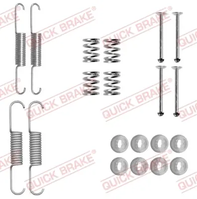 Комплект пружинок колодок ручника Hyundai Terracan/Kia Sorento 2.4-3.5 01- (Sumitomo) QUICK BRAKE 105-0880 (фото 1)