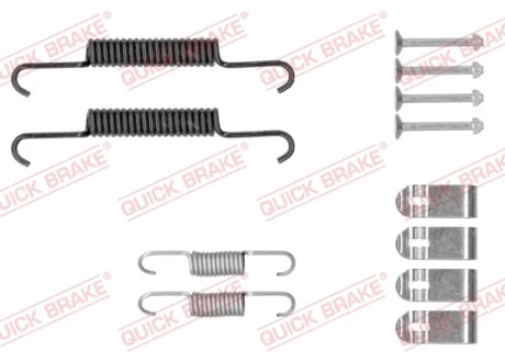 Комплект пружинок колодок ручника Chevrolet Captiva 2.0-3.2 06- (Akebono) QUICK BRAKE 105-0881