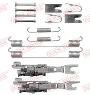 Комплект пружинок колодок ручника Fiat Punto/Opel Combo 09- (228x40) (к-кт) (Lockheed) QUICK BRAKE 105-0883S