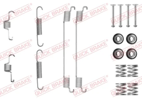 Комплект пружинок колодок ручника Smart Fortwo/Roadster 98- QUICK BRAKE 105-0889