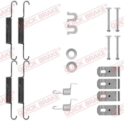 Комплект пружинок колодок ручника Honda CR-V II/III 01- QUICK BRAKE 105-0895 (фото 1)
