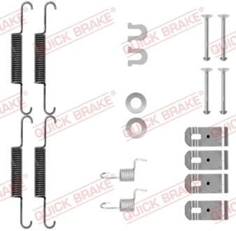 Комплект пружинок колодок ручника Honda CR-V II/III 01- QUICK BRAKE 105-0895