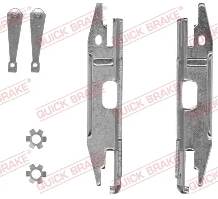 Механізм розводки колодок ручника VW Caddy II/Golf III 91-00 105 53 002 QUICK BRAKE 105-53-002 (фото 1)