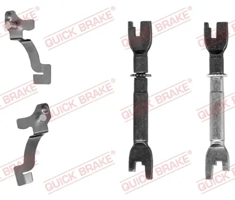 Механізм розводки колодок ручника Hyundai Accent/Kia Rio 00-11 (к-кт) 108 53 017 QUICK BRAKE 108-53-017 (фото 1)
