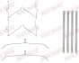 Планка супорта (переднього) прижимна (к-кт) Toyota Land Cruiser 200/Lexus LX 07- (ADVICS) QUICK BRAKE 109-0003 (фото 1)