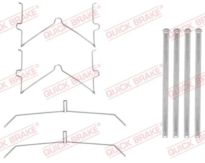 Планка супорта (переднього) прижимна (к-кт) Toyota Land Cruiser 200/Lexus LX 07- (ADVICS) QUICK BRAKE 109-0003