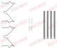 Планка супорта (переднього) прижимна (к-кт) Mitsubishi Pajero 07- QUICK BRAKE 109-0040 (фото 1)