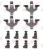 Планка супорта (переднього) прижимна (к-кт) Audi A4/A7/Q7 15- QUICK BRAKE 109-0066 (фото 1)