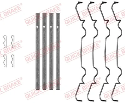 Планка супорта (переднього) прижимна (к-кт) Ford Transit/Iveco Daily IV 06-14 QUICK BRAKE 109-0069