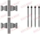 Планка супорта (переднього) прижимна (к-кт) BMW 3 (G20)/5 (G30)/7 (G11)/X7 (G07) 15- QUICK BRAKE 109-0107 (фото 1)