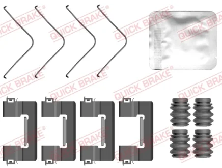 Планка супорта (переднього) прижимна (к-кт) Volvo XC40 17- QUICK BRAKE 109-0163