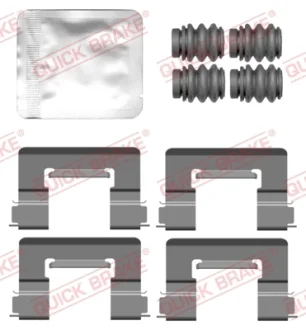 Планка супорта (переднього) прижимна (к-кт) Volvo XC40 17- QUICK BRAKE 109-0164