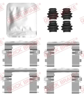 Планка супорта (переднього) прижимна (к-кт) Hyundai Ioniq 5/Kia EV6 21- QUICK BRAKE 109-0178