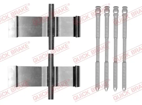 Планка супорта (переднього) прижимна (к-кт) Volvo S60 III/V60 II 18- QUICK BRAKE 109-0194 (фото 1)