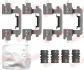 Планка супорта (переднього) прижимна (к-кт) Nissan Qashqai III 21- QUICK BRAKE 109-0210 (фото 1)