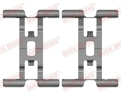 Планка супорта (заднього) прижимна (к-кт) Porsche Cayenne 17- QUICK BRAKE 109-0211