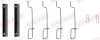 Планка супорта (переднього) прижимна (к-кт) Citroen Saxo 96-04/Peugeot 205/305/405 79-98 QUICK BRAKE 109-0992 (фото 1)