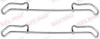 Планка супорта (переднього) прижимна (к-кт) Fiat Doblo/Fiorino 1.2-1.9JTD 87- (Ate) QUICK BRAKE 109-1056 (фото 1)