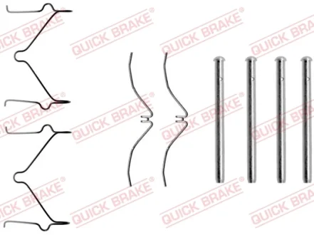 Планка супорта (переднього) прижимна (к-кт) Mazda 121/323 89-94 (Sumitomo) QUICK BRAKE 109-1124