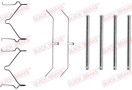 Планка супорта (переднього) прижимна (к-кт) Toyota Land Cruiser 2.4-4.0 90-09 (Sumitomo) QUICK BRAKE 109-1129