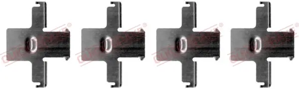 Планка супорта (переднього) прижимна (к-кт) Nissan Patrol III 79-98 (Sumitomo) QUICK BRAKE 109-1157 (фото 1)