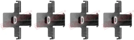 Планка супорта (переднього) прижимна (к-кт) Nissan Patrol III 79-98 (Sumitomo) QUICK BRAKE 109-1157